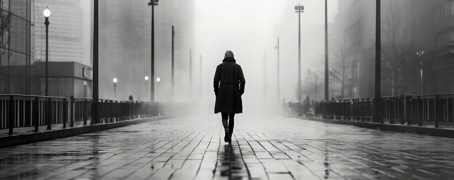 Collection of black and white close-up headshot model fashion advertising banner and background