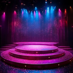 theater stage lighting dramatic scene high resolution hd wallpaper