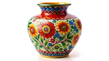 Ornate Floral Vase