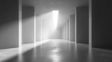 A soft, very light gray background with a subtle glow at the center, creating an elegant, modern, and minimalistic feel.