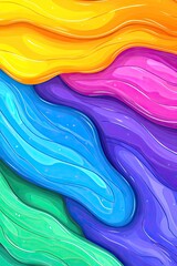 Fototapeta premium Abstract colorful slime background.
