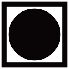 家紋です。桝形に月と言います。