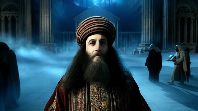 Priest in Temple at Jerusalem 