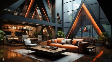 Luxury Modern Mountaintop Home Interior Design