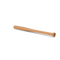 3d Render Isolated Baseball Bat