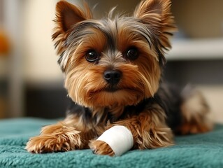 Injured Dog, Vet Visit, Recovery, Home Care