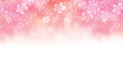 桜　和紙　模様　背景　