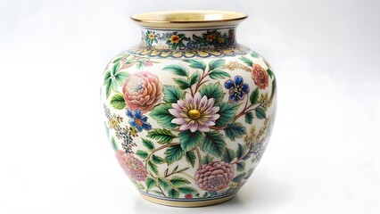 Ornate Floral Vase