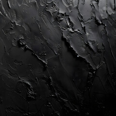 Fototapeta premium Abstract Black Textured Surface