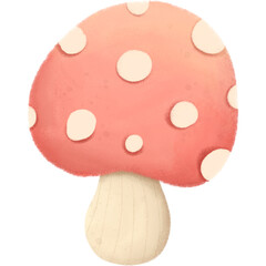 mushroom isolated on white