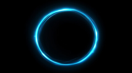 glowing neon light