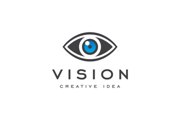 Creative Eye Concept Logo Design Template