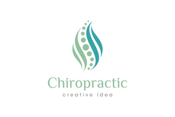 Creative Chiropractic Logo Design Template
