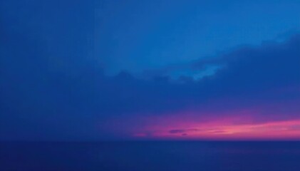 Fototapeta premium Dark blue sky with gradient shades of indigo and navy, gradient, background, evening