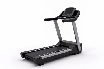 Naklejka premium Modern Treadmill for Home Gym Exercise and Fitness