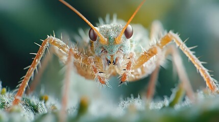 Close-up of a grasshopper