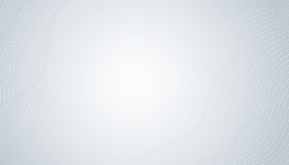Abstract white Background with wave lines curve, Vector illustration