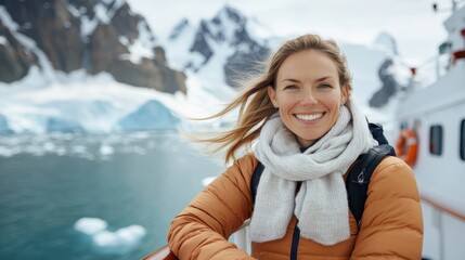 Glacier Views on Antarctica Cruise with Wind-Blown Adventurer