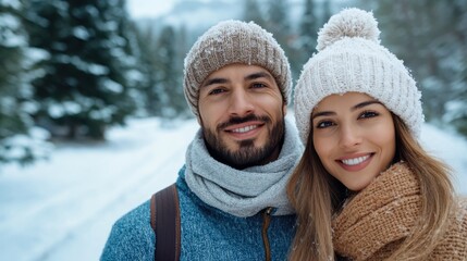 Couple enjoys winter wonderland views from classic train in Turkey