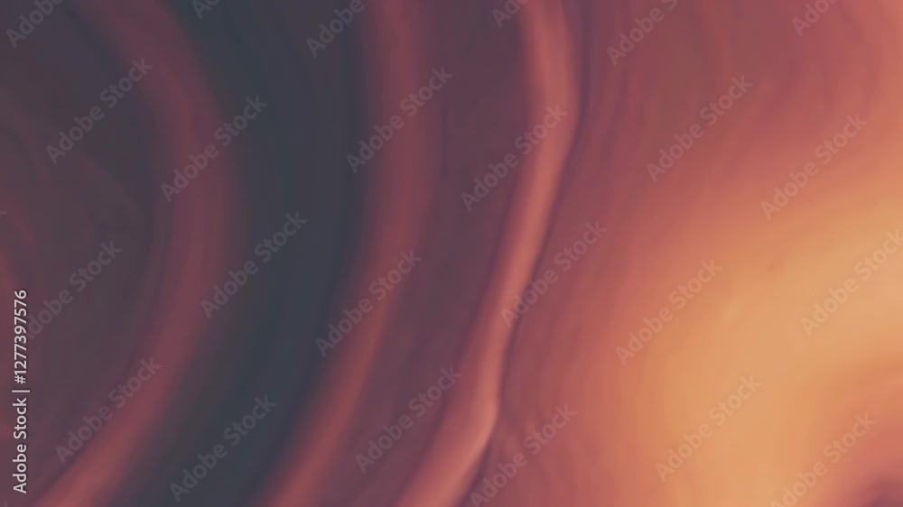 Aufkleber Abstract dark maroon and black fluid art with wavy patterns and subtle texture, modern contemporary design concept