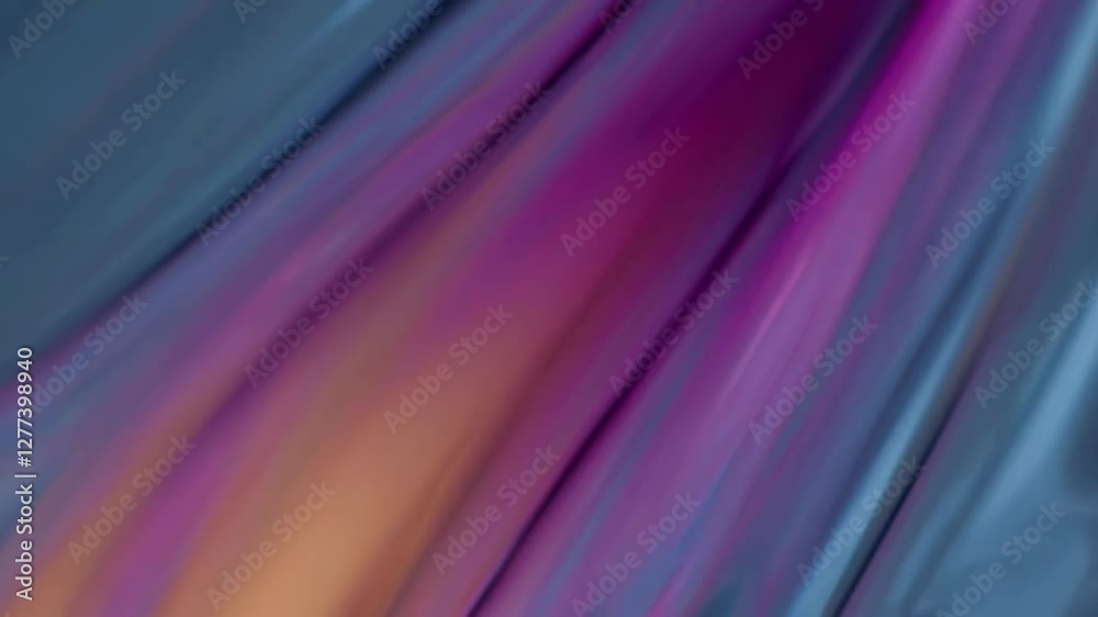 Poster colorful abstract background with flowing shades of blue, purple, and orange. artistic digital backd