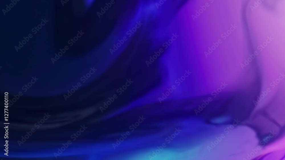 Poster abstract colorful swirling pattern with neon pink and blue hues, digital art with fluid motion. futu