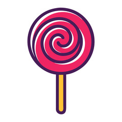 candy in stick icon