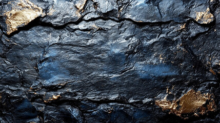 A textured dark grainy bluish black surface with a metallic powder-coated finish, creating a gradient abstract background. Symbolizing mystery, depth, elegance, and modern sophistication