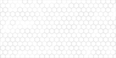 Black honeycomb on a white background. Isometric geometry. abstract with honeycomb geometric cell texture for medicine and science technology design.