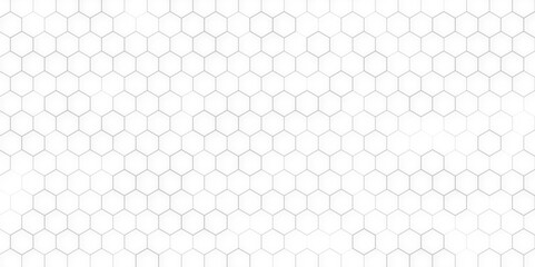 Black honeycomb on a white background. Isometric geometry. abstract with honeycomb geometric cell texture for medicine and science technology design.