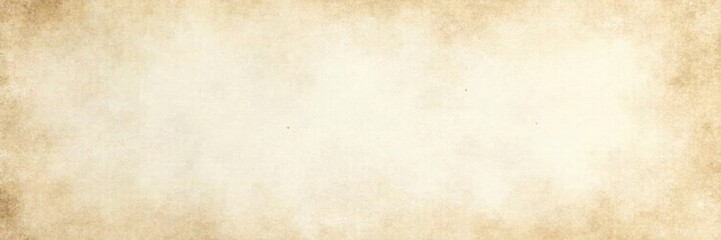 Obraz premium Aged parchment, subtle watercolor wash, off-white hue, watercolor-texture, grungy, antique-paper