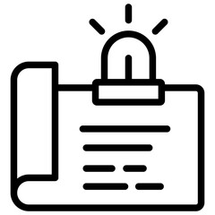 Incident Plan Icon