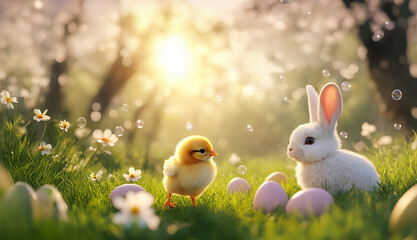 Easter holiday fastival concept