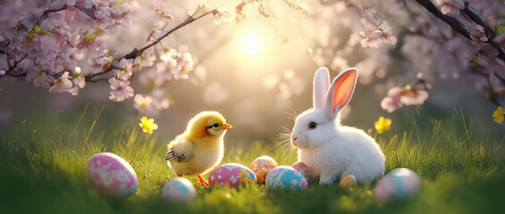 Easter holiday fastival concept