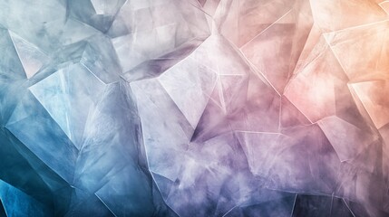 Obraz premium Abstract Polygonal Background with Gradient Colors, Modern Geometric Design