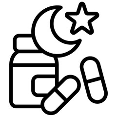 Melatonin Icon