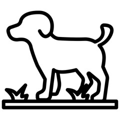 Obraz premium line Dog