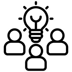 Brainstorming Icon