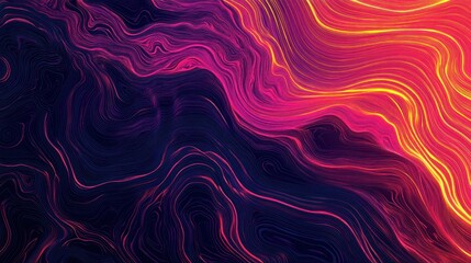 Fototapeta premium Abstract vibrant swirling liquid paint texture background.