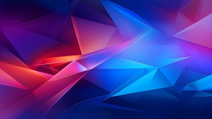 Obraz premium Abstract purple background with triangles. blue and purple abstract 3D designs with triangle 