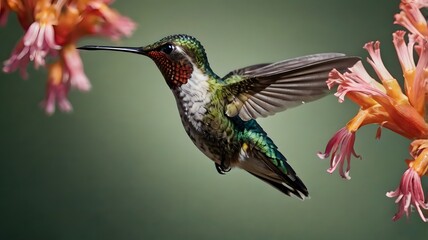 hummingbird stock photo file generative ai