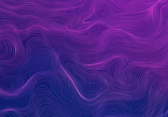 Fototapeta premium Abstract Art: Purple and Pink Wavy Forms