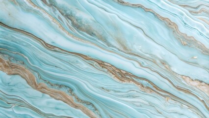 Aqua Blue Marble Texture Swirling Waves Composition, Abstract Background Design Marble texture, background design