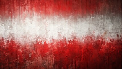 Red Blood Splatter on Grungy Wall Abstract Texture, Horror Background, Concrete, Bloody Wall Horror Background, Grunge Texture