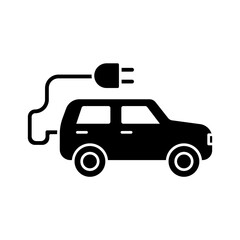 electric car icons  symbol vector elements for infographic web