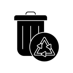 recycle bin icons  symbol vector elements for infographic web