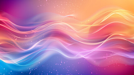 abstract colorful wave background