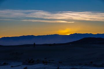 Sunrise Hike at Death Valley National Park