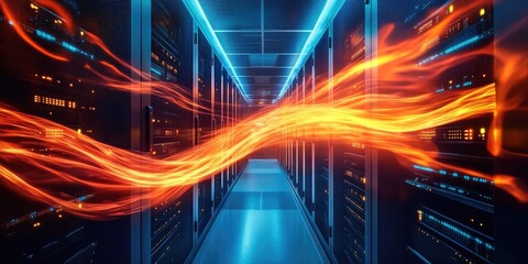 Server Room Data Flow