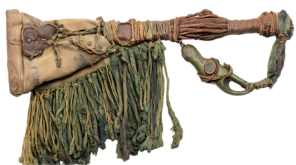 Ancient Native American Axe Bag, Display